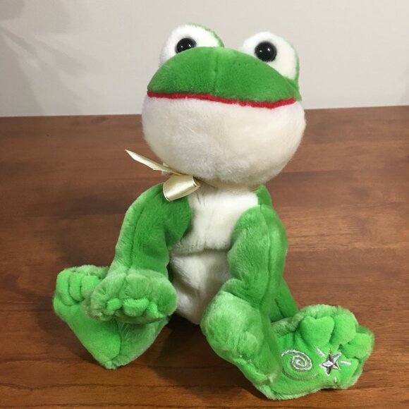 Spotted Frog Plush Stuffed Toy - Picture 1 of 7